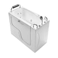 57 in. x 30 in. Walk-In Whirlpool Bathtub with Outward-Swing Door, Low Threshold and Right-Hand Drain in White